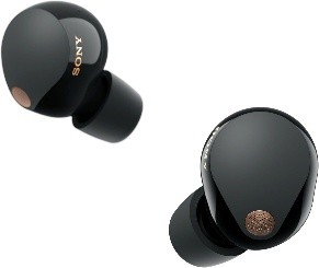 [WF1000XM5/BCE] Sony WF-1000XM5 Wireless Noise Cancelling Earbuds, Bluetooth, In-ear Headphones, Mic, Up to 24 Hours Battery Life, Quick Charge, IPX4, iOS and Android Compatible - Black